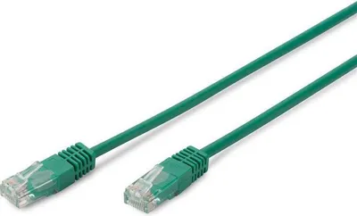 Image de DIGITUS Patchkabel RJ45 U/UTP Cat5e 0.50m grün Polybeutel