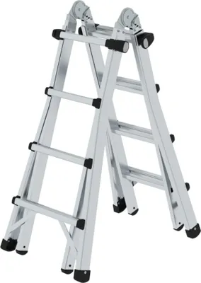 Produktbild von MUNK Gelenk-Teleskopleiter 4x4 Sprossen