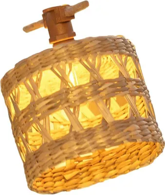Immagine prodotto di NewGarden ALBA Fata LED in fibra naturale 8m ombra E12 per interni ed esterni IP44