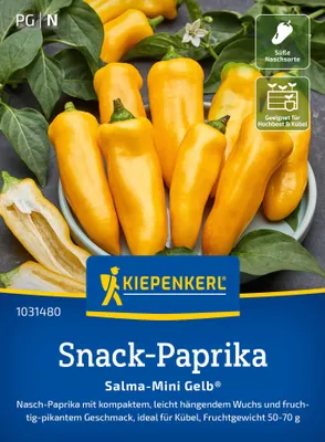 Produktbild von Kiepenkerl Paprikasamen Salma-Mini Gelb Capsicum annuum 7 Pflanzen