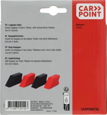 Obrázek produktu pro Bagageklemmen 4 stuks