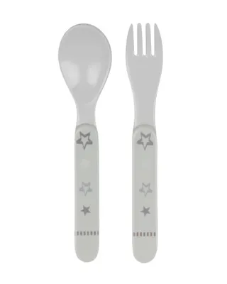 Obrázek produktu pro Set vidlička +lžička, Šedá