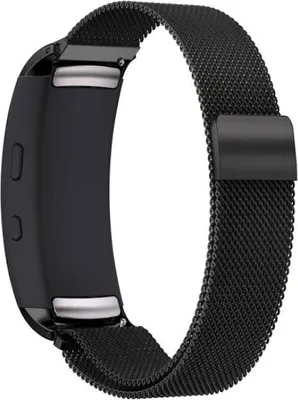 Produktbild von BStrap Milanese Armband für Samsung Gear Fit 2, black