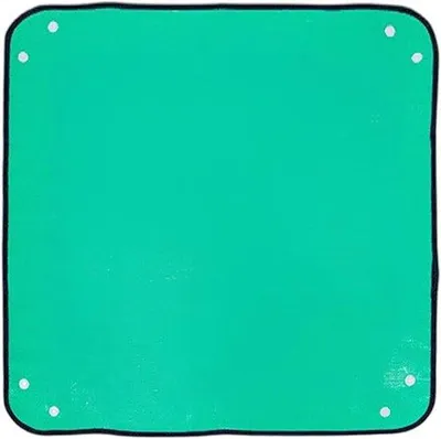 Produktbild von Famanu Pflanzenmat Faltbar - Vervorbereitung für Pflanzen - Wasserabweisend - 100x100 cm - Grün