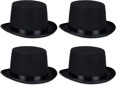 Immagine prodotto di Set di 4 cappelli a cilindro