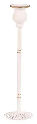 Obrázek produktu pro Autronic Svícen kovový 30 cm FUP543 - bílý