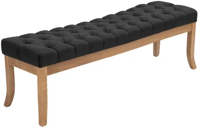 Productafbeelding van Lavice Ramses 150 - bekleding: stof, poten: antiek, licht hout - Donkergrijs, AI-gegenereerde afbeelding