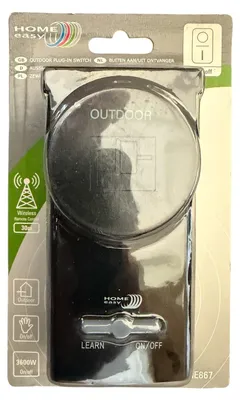 Produktbild von Home Easy Aussensteckdose, Steckdosenschalter HE867