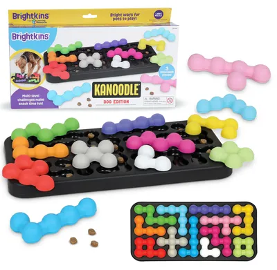 Immagine prodotto di Brightkins Kanoodle, versione per cani, giocattolo interattivo, puzzle per cani