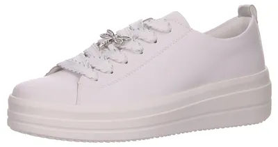 Produktbild von Remonte Sporthalbschuhe Formsohle modisch in weiss/weiss kombi, Gr. 36