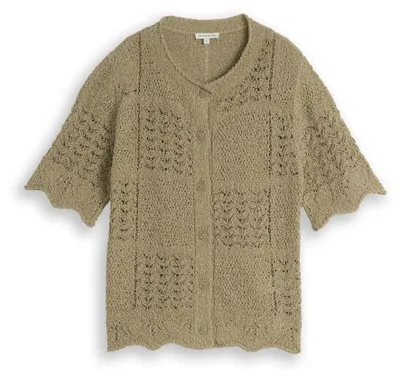 Produktbild von Cardigan mit welligen Saumkanten