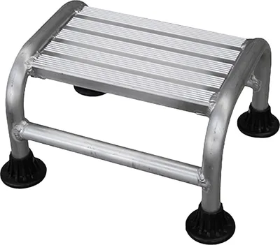 Produktbild von Tritt Dotto Aluminium 1-stufig 21 cm Plattformhöhe 36 cm Plattformbreite