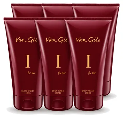 Produktbild von 6 x Van Gils I for Her Douchegel - 150 ml - Vorteilspackung - 6 Stücke