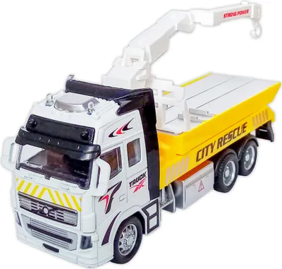 Produktbild von Toi-Toys Abschleppwagen Metall Junior 25 X 12 cm Gelb/Weiß/Schwarz
