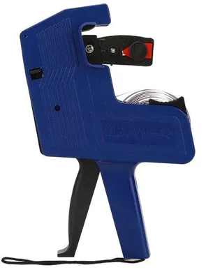 Produktbild von Famanu Preisschildergerät 8 Ziffern - Handliche Etikettierpistole - Blau