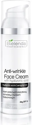 Obrázok produktu pre Krém proti vráskam na tvár Krém proti vráskam na tvár s kyselinou hyalurónovou SPF15 100ml