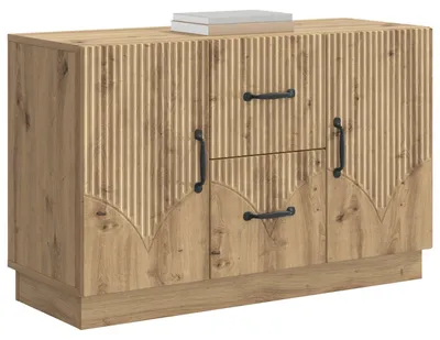 Produktbild von “2026 Modern“ Braun Sideboard Artisan-Eiche 89 x 34,5 x 57 cm Holzwerkstoff - Designermöbel 96146 - Kommoden