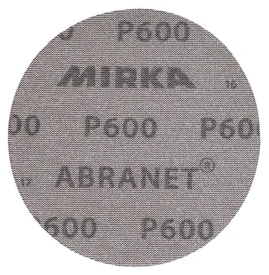 MIRKA Scheiben Abranet Ø 125 mm GRIP P600 Gitternetz VE=50 St.
