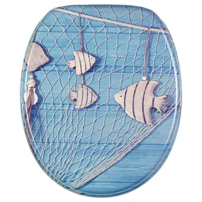 Produktbild von SANILO® WC-Sitz mit Absenkautomatik Seefahrt, Toilettendeckel direkt vom Hersteller, Klodeckel, Klobrille, WC Deckel, Toilettensitz, Toilettenbrille