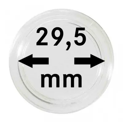 Produktbild von Lindner 2250295P Münzkapseln 29,5 mm-10er Pack