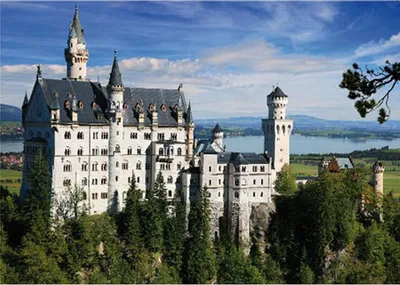 Produktbild von D-Toys Puzzle Neuschwanstein Schloss 500 Teile Jigsaw Deutschland