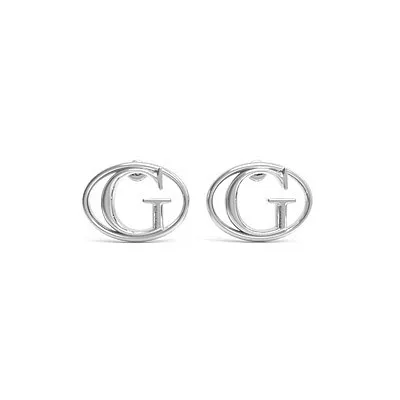Obrázok produktu pre Náušnice Stud náušnice Guess Silver Collection Guess Iconic - žena