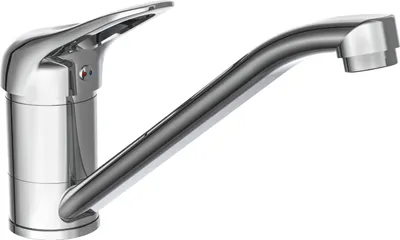 Produktbild von SCHÜTTE Küchenarmatur PORTO, 360° schwenkbarer Wasserhahn Küche, Mischbatterie Küche, Spültischarmatur in Chrom