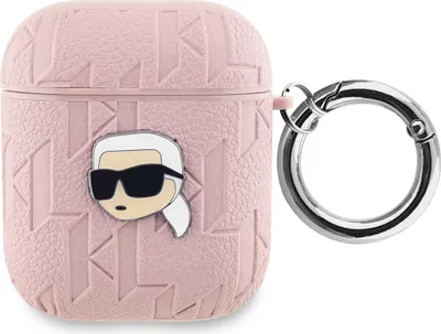 Immagine prodotto di Karl Lagerfeld Kla2Pgkipp Airpods 1/2 Cover Różowy/Rosa Monogram Karl Head