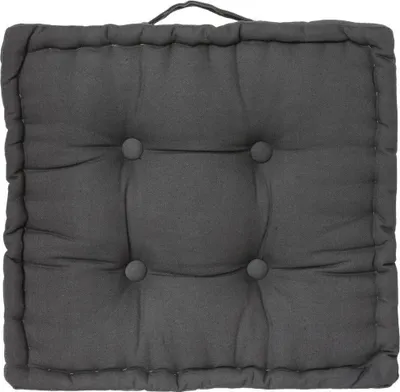 Produktbild von Bodenkissen dunkelgrau 40 * 40 cm - Atmosphera créateur d'intérieur