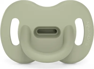 Image de Suavinex 100% silicone tétine 6-18m physiologique SX PRO Couleur Essence Vert