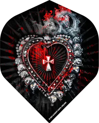 Obrázek produktu pro Alchemy Standard Dart Flights Cross Heart