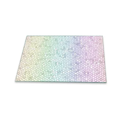 Produktbild von Herdabdeckplatte Glaskeramik 1 Teilig 80x52 Abstrakt Bunt Abdeckung Glas Spritzschutz