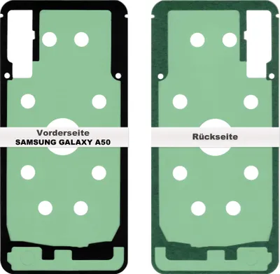 Produktbild von Samsung Galaxy A50 A505F Akkudeckel Klebefolie Kleber Backcover Rahmen Dichtung Glue