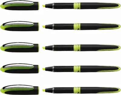 Produktbild von Schneider One Highlighter - 5er-Set gelb