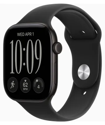 Productafbeelding van Apple Watch Series 12, OLED-scherm, touchscreen, 64 GB opslag, Wi-Fi, GPS, 39,5 gram