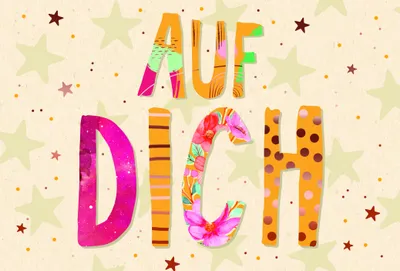 Produktbild von Allgemeine Wünsche - Zuckerrohrpapier - Glückwunschkarte im Format