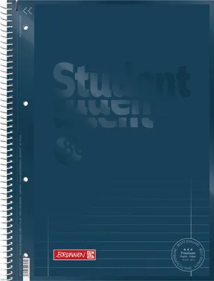 Zdjęcie produktu dla BRUNNEN 1067927139 Collegebl A4 Lin27 denim