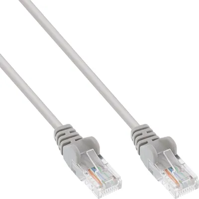 Zdjęcie produktu dla InLine S-71400L, 10 m, Cat5e, U/UTP (UTP), RJ-45, RJ-45, Szary