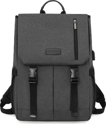 Obrázek produktu pro LOVEVOOK batoh ženy muži 15,6 palců Laptop školní batoh vodotěsný šedá