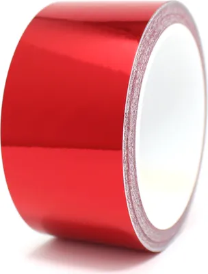 Produktbild von 8,5m Zierstreifen 30mm Chrom Rot Auto Motorrad Dekorstreifen Seitenstreifen