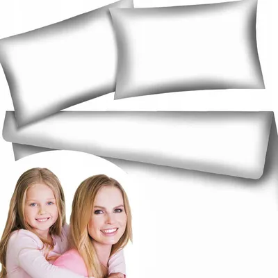Obrázek produktu pro Designpremium Bavlněné povlečení bílé 160x200 cm
