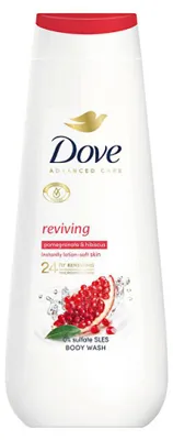 Produktbild von Dove Duschgel – Revitalisierend, Granatapfel & Hibiskus, 400 ml
