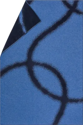Produktbild von Kuscheldecke linear Farbe Blau 135x200cm von David Fussenegger