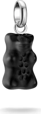Immagine prodotto di Ciondolo Thomas Sabo, orso d'oro in vetro, in nero, in argento