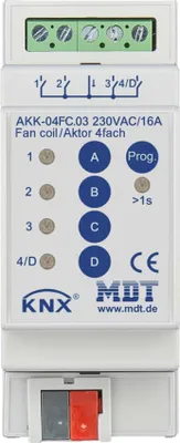 Image de MDT KNX Actionneur de commutation quadruple 16 A REG, 1 pièce.