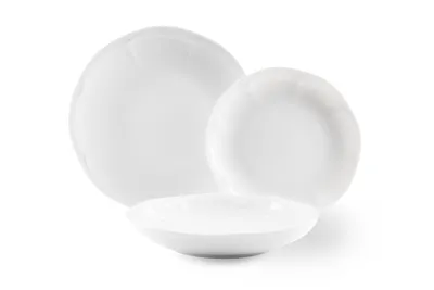 Zdjęcie produktu dla Excelsa zestaw naczyń 18-częściowy Caterina porcelana biała