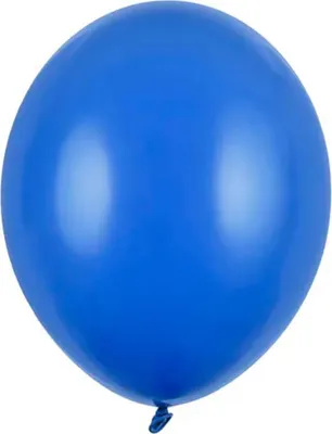 Produktbild von 10 Stk. Luftballon Ø30cm "Uni Pastell" | Blau