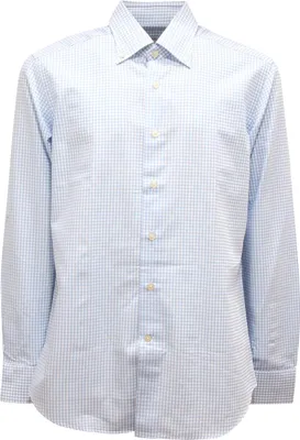 Immagine prodotto di L0178 Camicia Uomo Bordoni Man Checked Shirt Cotone