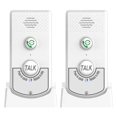 Produktbild von 2er-Pack Gegensprechanlagen,Kabellose Gegensprechanlage,Sprachsprechanlage,Ultra-Ferngespraeche,aeltere Anrufer, Raum-zu-Raum-Kommunikation