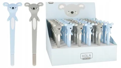 Produktbild von Starpak Koala Kugelschreiber mit Kappe blau